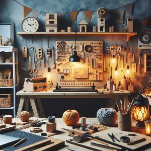 Illuminate Your Hobby Lighting Considerations Garage Woodworking Crafting
